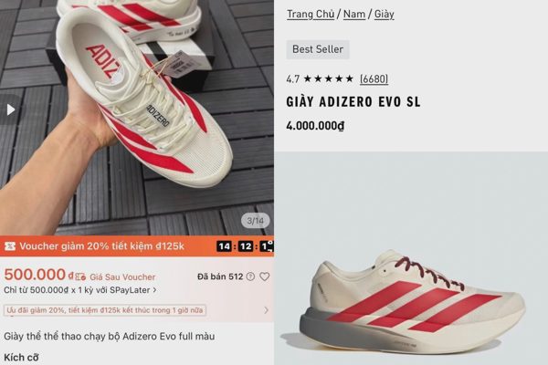 Giày hiệu giảm giá tới 90%: Người mua đang "săn sale" hay săn hàng giả?
