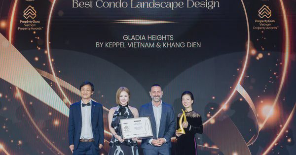 Gladia Heights lập cú đúp giải thưởng tại Vietnam Property Awards 2026