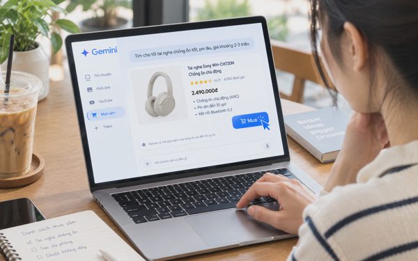 Google thử cho người dùng mua hàng trực tiếp qua Gemini
