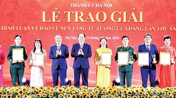 Góp phần quan trọng bảo vệ nền tảng tư tưởng của Đảng
