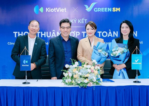 Green SM và KiotViet ký hợp tác chiến lược, mở rộng kinh doanh và giao nhận xanh