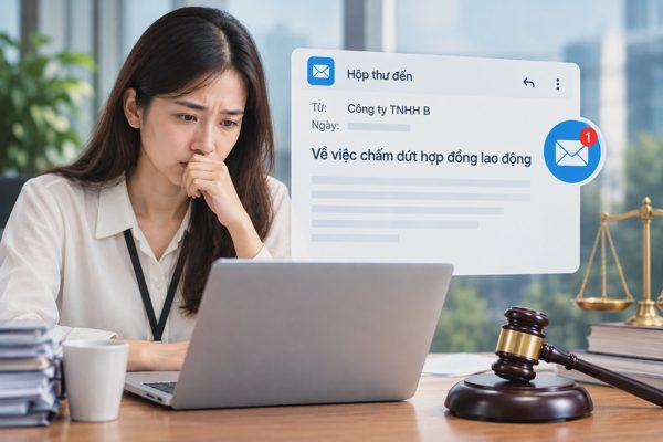 Gửi email nói không còn công tác, nữ kế toán mất cơ hội đòi gần nửa tỷ đồng
