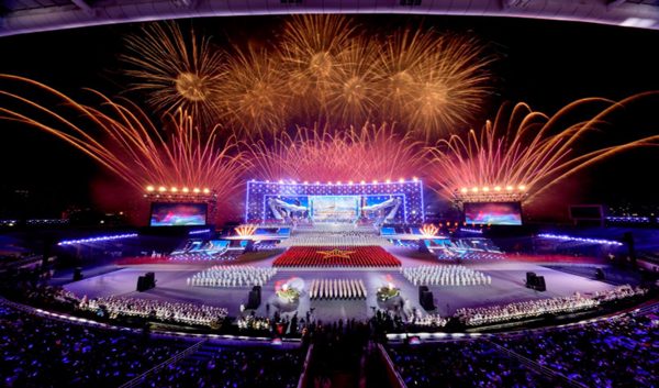 Hà Nội bắn pháo hoa chào mừng Ngày văn hóa Việt Nam 2026