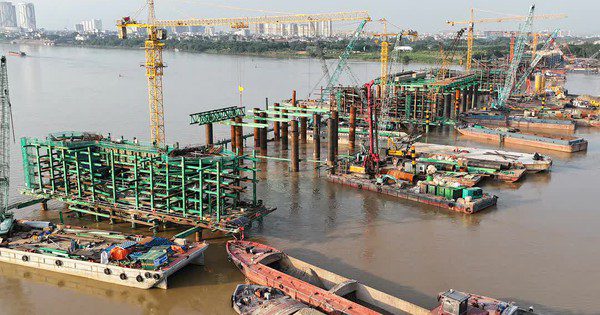 Hà Nội: Cầu Trần Hưng Đạo ghi nhận bước ngoặt tiến độ, bổ sung giá trị cho Ocean City