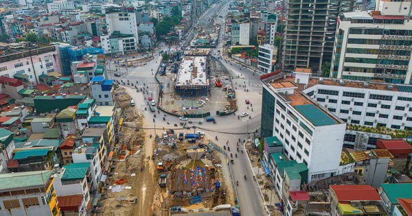 Hà Nội cho xe đi vào làn BRT tại nút Láng Hạ - Giảng Võ