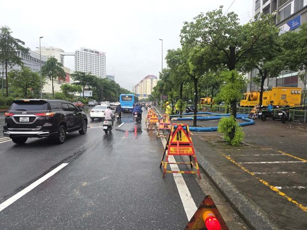 Hà Nội còn điểm nào ngập úng sáng 18/9?