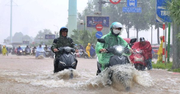 Hà Nội còn mưa rất lớn trong ngày 17.9