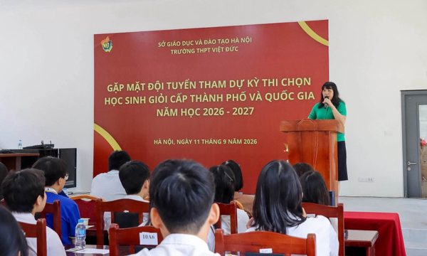 Hà Nội: Công bố kết quả giải thi chọn học sinh giỏi Thành phố và chọn đội tuyển dự thi cấp quốc gia