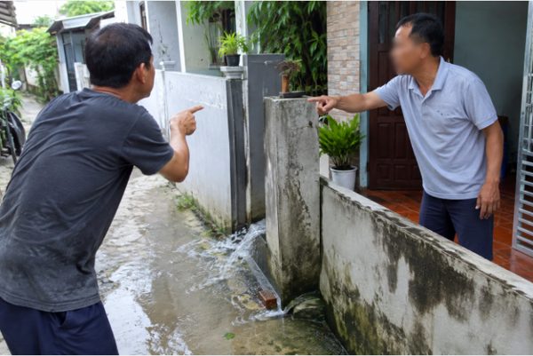 Hà Nội: Đâm hàng xóm tử vong vì bị chửi, dọa đánh nếu 'để nước chảy sang nhà'