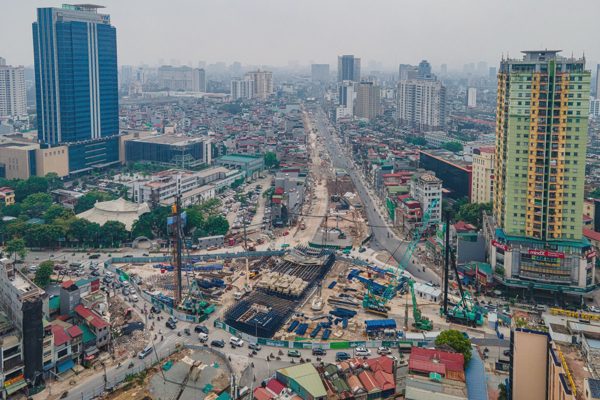 Hà Nội điều chỉnh giao thông qua nút giao La Thành - Nguyễn Chí Thanh