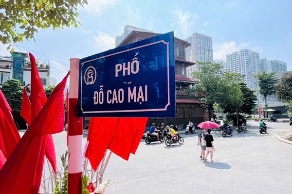 Hà Nội gắn biển tên phố mang tên danh nhân Đỗ Cao Mại