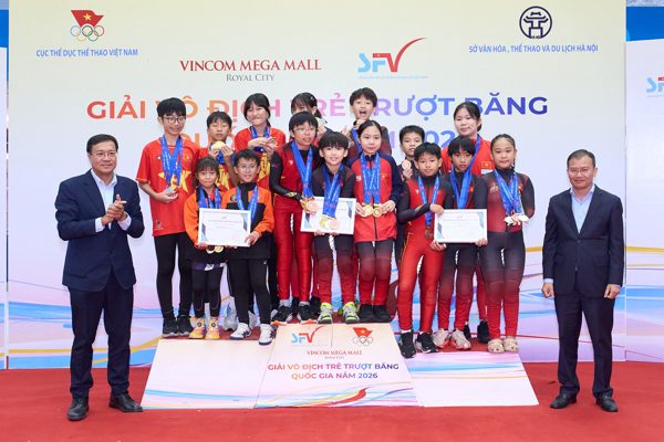 Hà Nội giành 19 HCV tại giải vô địch trẻ Trượt băng Quốc gia 2026