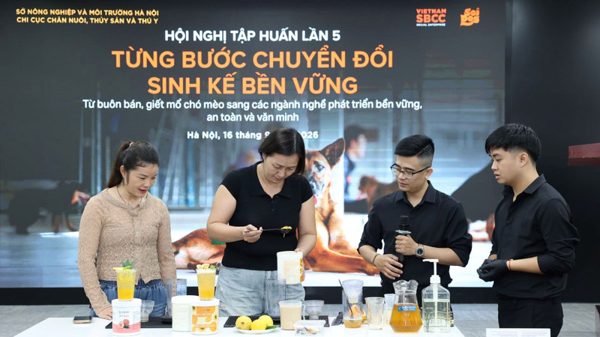Hà Nội hỗ trợ người dân bỏ kinh doanh thịt chó, mèo sang nghề mới