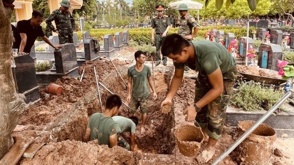 Hà Nội hoàn thành lấy mẫu giám định ADN gần 4.470 mộ liệt sĩ