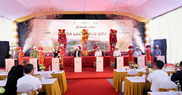 Hà Nội: Khởi công dự án Hoa Lac Metro City 8,3ha