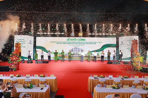 Hà Nội: Khởi công dự án nhà ở cho lực lượng vũ trang Công an nhân dân