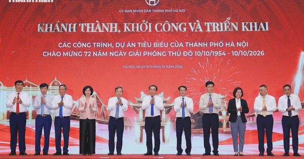 Hà Nội khởi công hàng loạt dự án trọng điểm dịp 10.10