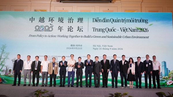 Hà Nội lần đầu tổ chức Diễn đàn Quản trị môi trường Trung Quốc – Việt Nam