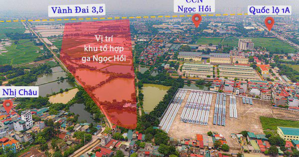 Hà Nội nghiên cứu siêu tổ hợp ga đường sắt quy mô 260ha, nơi hội tụ của tuyến đường sắt tốc độ cao 350km/h và 5 tuyến metro