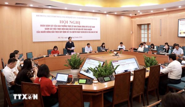 Hà Nội: Phát huy dân chủ ở cơ sở gắn với trách nhiệm của người đứng đầu