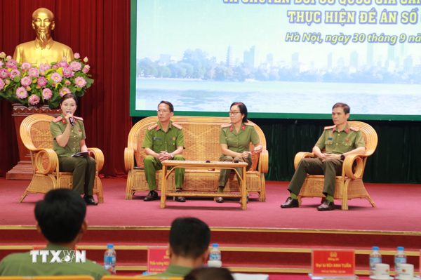 Hà Nội, Thành phố Hồ Chí Minh, Hải Phòng chia sẻ kinh nghiệm chuyển đổi số trong lực lượng công an