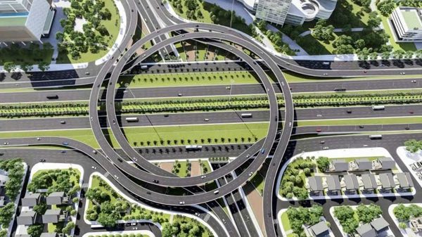 Hà Nội thông xe kỹ thuật đoạn đường Vành đai 4 từ cầu Hồng Hà đến Đại lộ Thăng Long