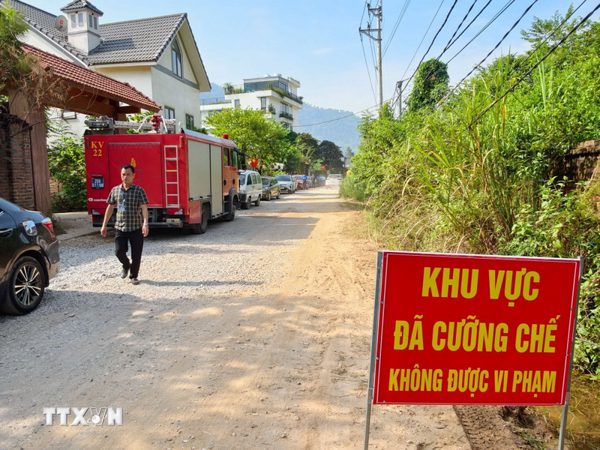 Hà Nội tiếp tục xử lý các công trình vi phạm đất đai tại Sóc Sơn