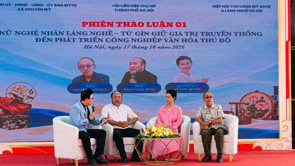 Hà Nội tôn vinh 10 nữ nghệ nhân làng nghề tiêu biểu năm 2026