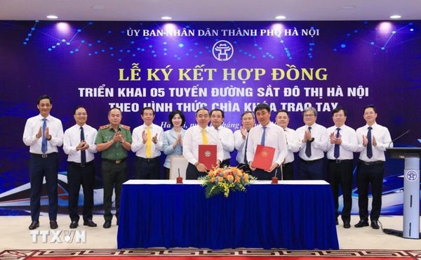 Hà Nội triển khai 5 tuyến đường sắt đô thị theo hình thức “chìa khóa trao tay”