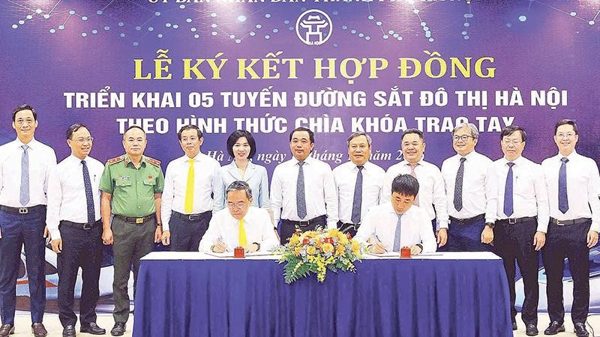 Hà Nội triển khai đồng thời 5 tuyến đường sắt đô thị