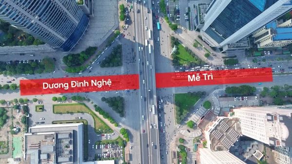 Hà Nội xén vỉa hè, đánh chuyển cây xanh xây hầm chui nghìn tỷ Dương Đình Nghệ - Mễ Trì