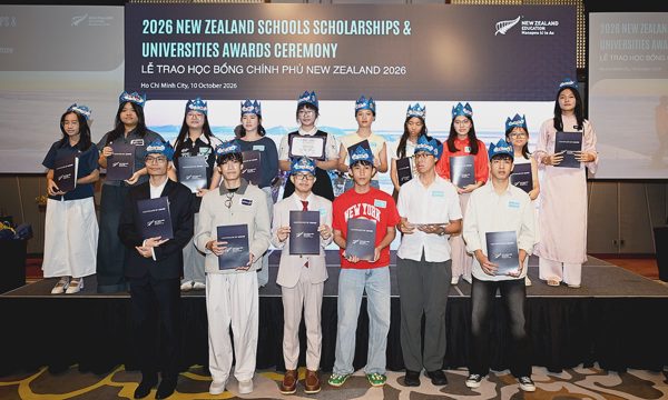 Hai học sinh Việt giành học bổng gần 1 tỷ đồng của New Zealand