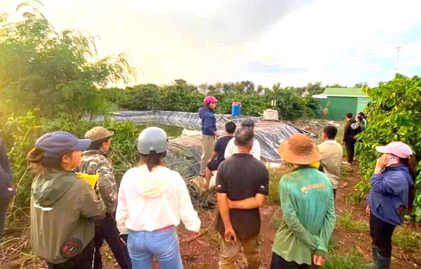 Hai nữ sinh tử vong dưới hồ nước trong rẫy cà phê