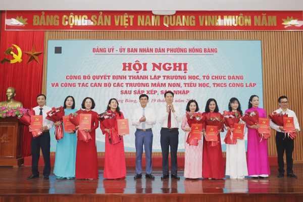 Hải Phòng công bố 780 trường học sau sáp nhập