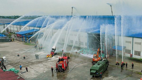 Hải Phòng diễn tập chữa cháy và cứu nạn, cứu hộ cấp thành phố