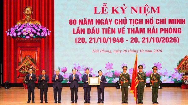 Hải Phòng kỷ niệm 80 năm Bác Hồ về thăm, đẩy mạnh học tập và làm theo lời Bác