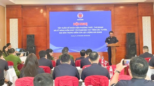 Hải quan nâng cao kỹ năng nhận diện, kiểm soát tội phạm ma túy