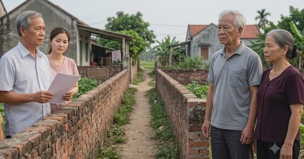 Hàng xóm tranh chấp đất: Người có sổ đỏ, người cần lối đi