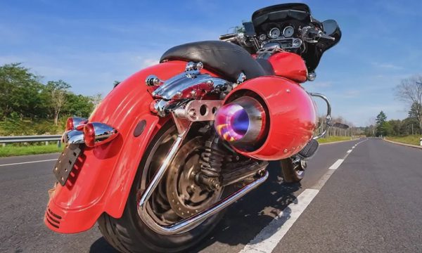 Harley-Davidson dùng động cơ phản lực