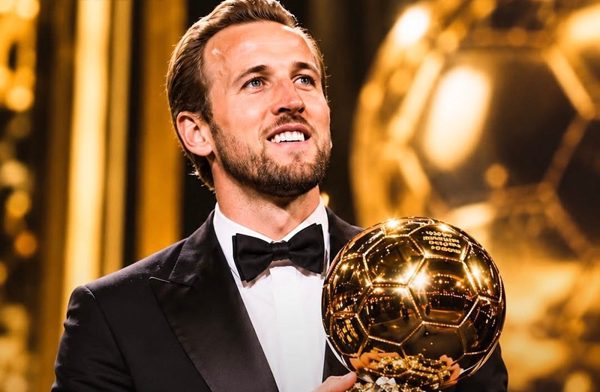 Harry Kane vượt mặt Mbappe và Yamal, giành Quả bóng Vàng 2026