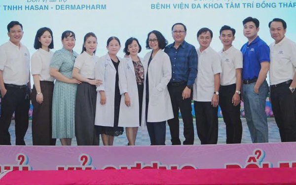 Hasan - Dermapharm hỗ trợ khám sức khỏe người dân khó khăn ở Đồng Tháp