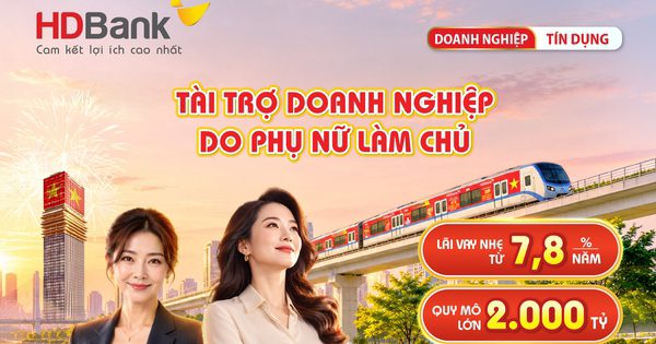HDBank dành 2.000 tỉ đồng cho doanh nghiệp do phụ nữ làm chủ, lãi chỉ từ 7,8%/năm