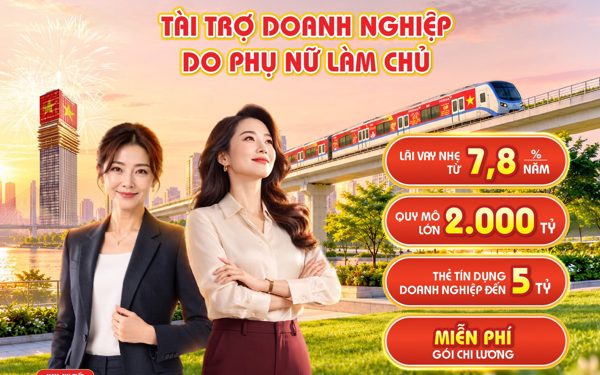 HDBank dành 2.000 tỉ đồng cho doanh nghiệp do phụ nữ làm chủ