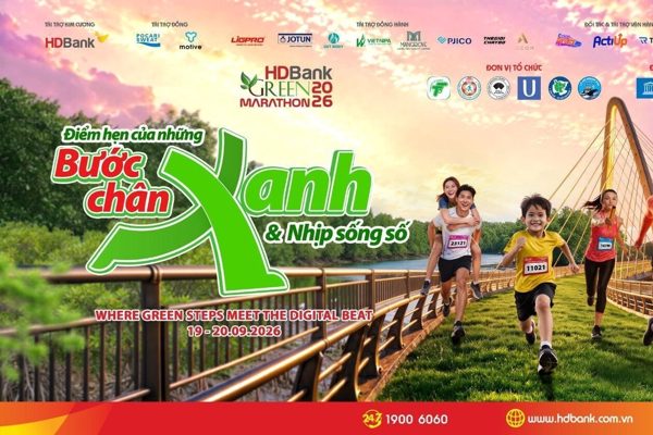 HDBank Green Marathon 2026 - mùa giải thứ 5 trên cung đường xanh Cần Giờ