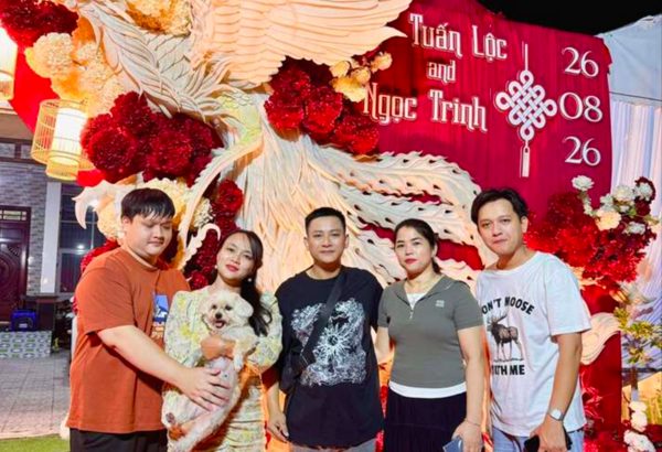 Hé lộ không gian đám cưới ở quê nhà của Hoài Lâm