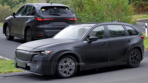 Hé lộ SUV điện mới của Mazda, kích cỡ gần CX-5