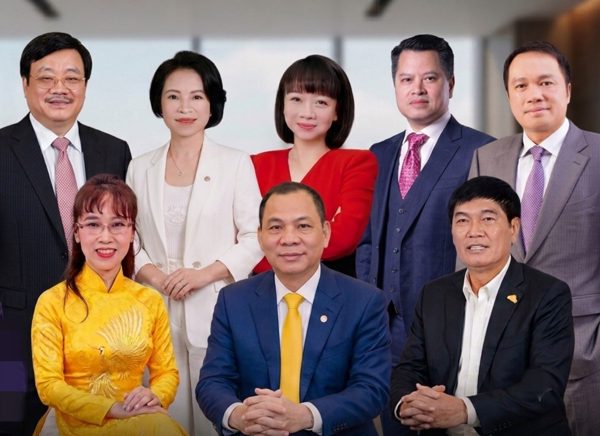 Hệ sinh thái doanh nghiệp của 8 tỷ phú USD Việt Nam