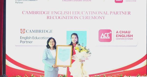 Hệ thống Anh ngữ đầu tiên tại Việt Nam nhận CEEP của Cambridge