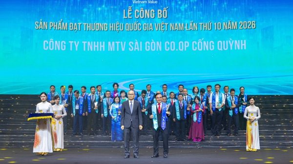 Hệ thống siêu thị Co.opmart đạt Thương hiệu quốc gia Việt Nam