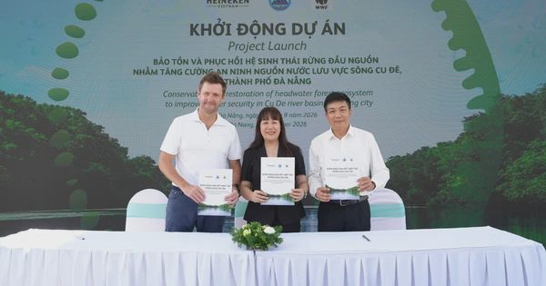 HEINEKEN Việt Nam mở rộng chương trình bảo tồn nguồn nước đến 5 lưu vực sông